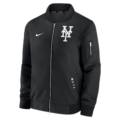 New York Mets Authentic Collection Dugout Men's Nike MLB Full-Zip
